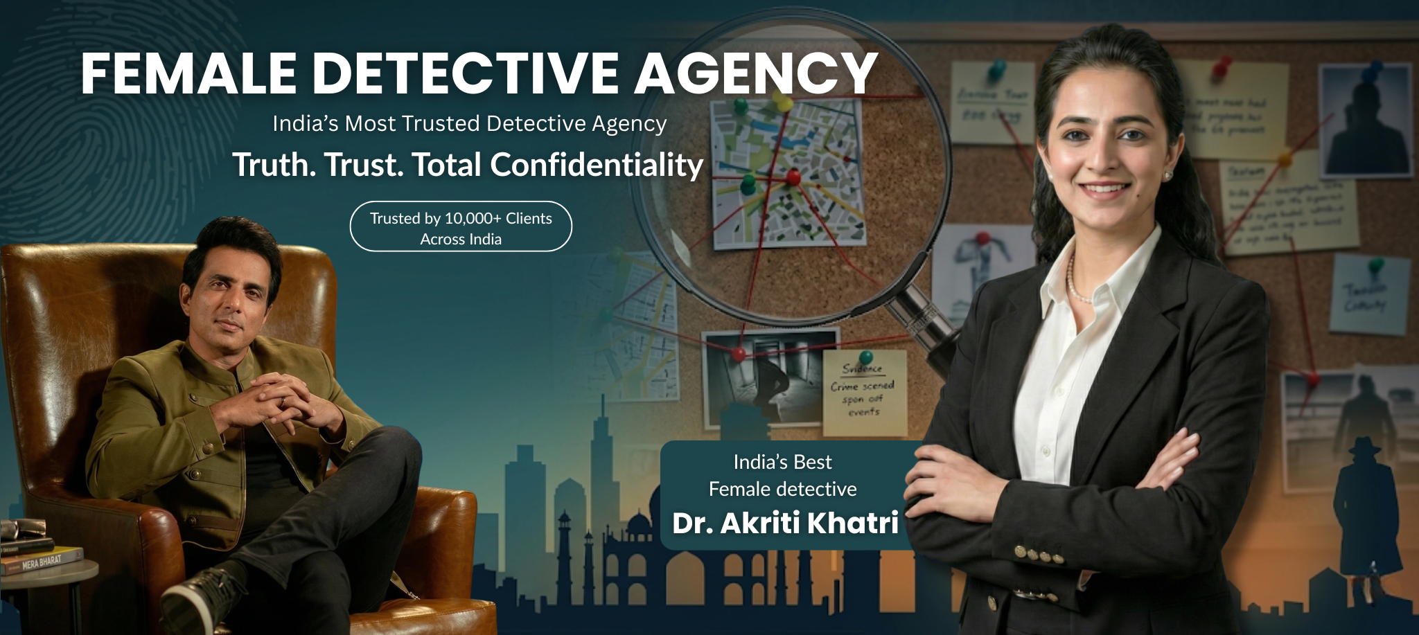 Private investigator Akriti Khatri